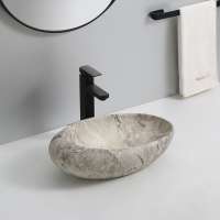 Modern style ceramic sanitary ware decorative wash basin ceramic bathroom sink marble washbasin