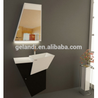 BATHROOM WALL HUNG OR COUNTER TOP BASIN VANITY - STONE - SOLID SURFACE