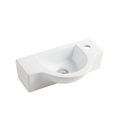 Hot sale factory direct supply table top sink fashion washroom ceramic face basin